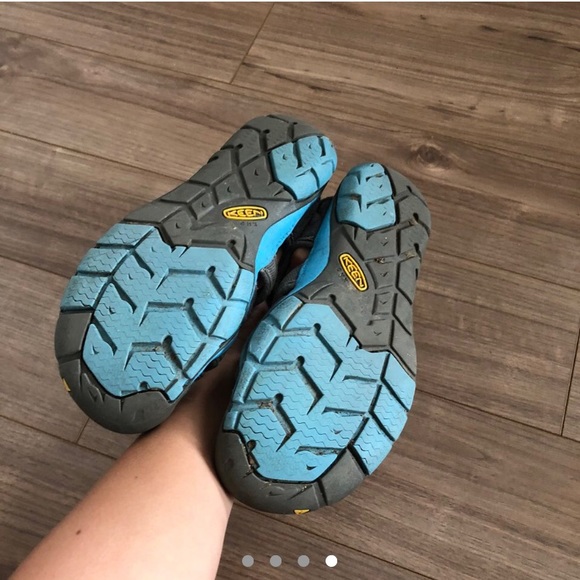 Grey Blue Keen Sport Sandals - Picture 3 of 3